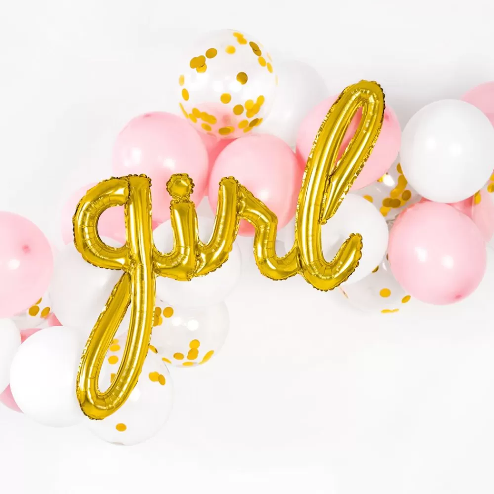 Cheap Baby Shower - Letter Balloon - Girl Gold Letter Balloons