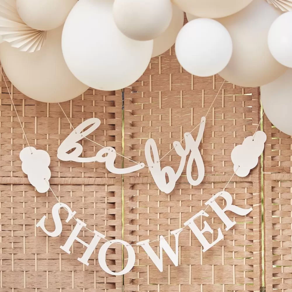 Fashion Baby Shower Cloud Garland Garlands