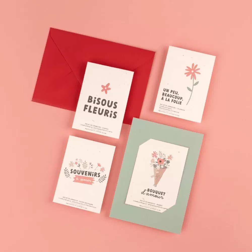 Online Bag Of Seeds: A Little, A Lot, Crazy Greeting Cards