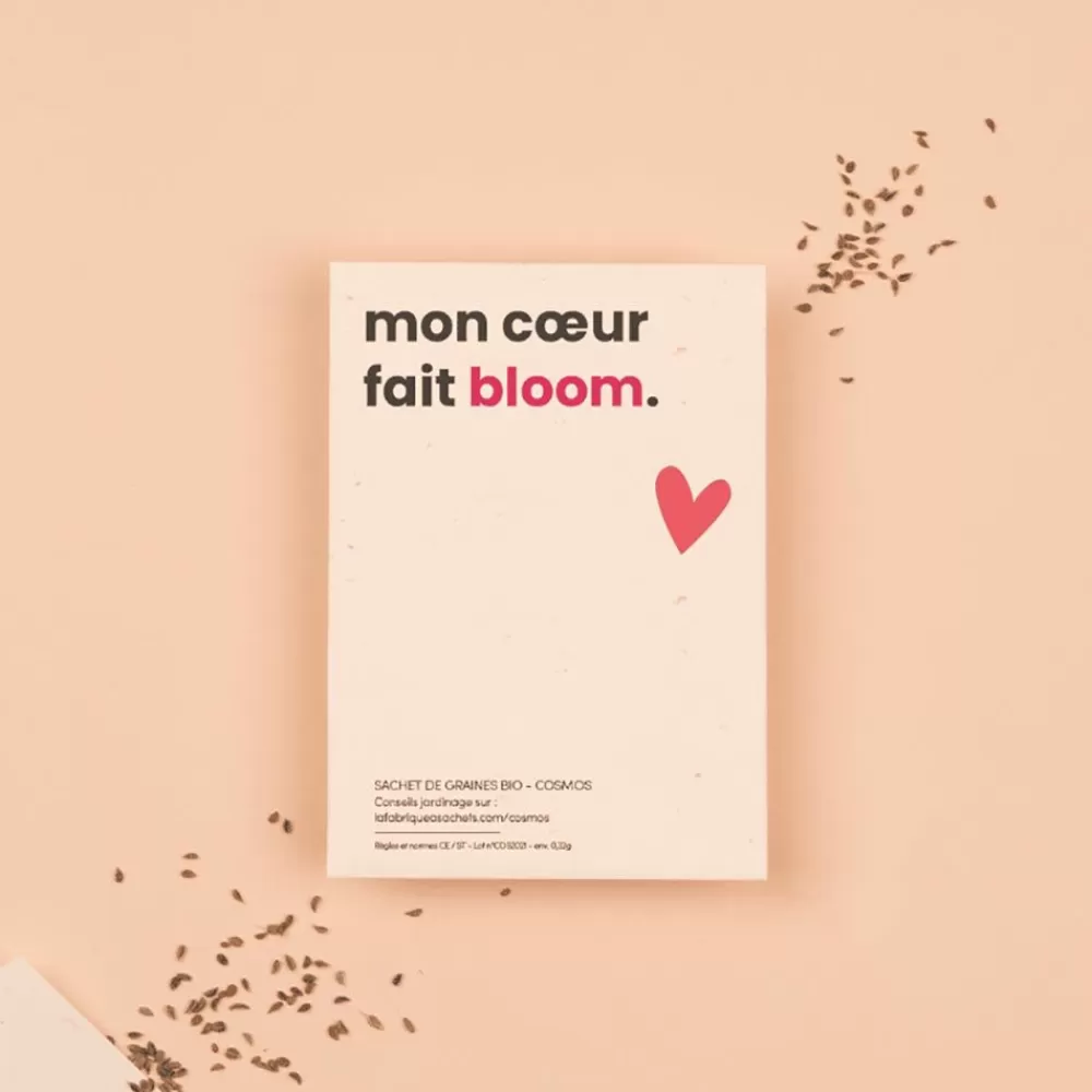 Flash Sale Bag Of Seeds: My Heart Blooms Greeting Cards