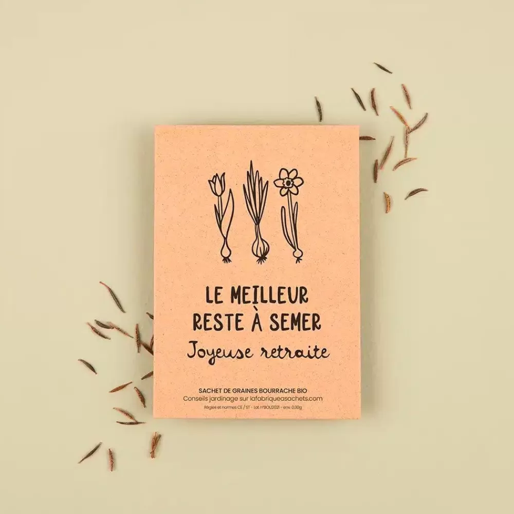 Cheap Bag Of Seeds: The Best Is Yet To Be Sown Greeting Cards