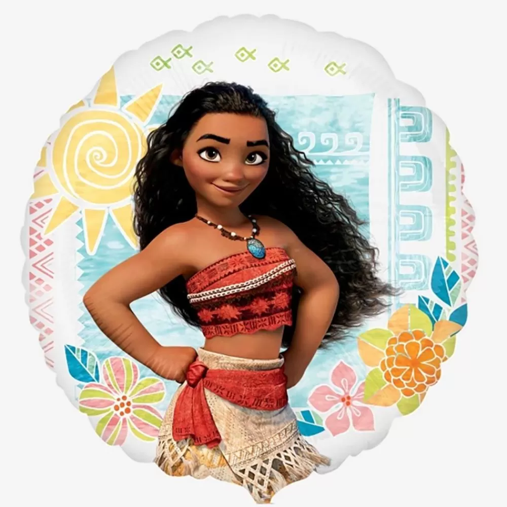 Store Ballon Princesse Disney : Vaiana Shaped Helium Balloons