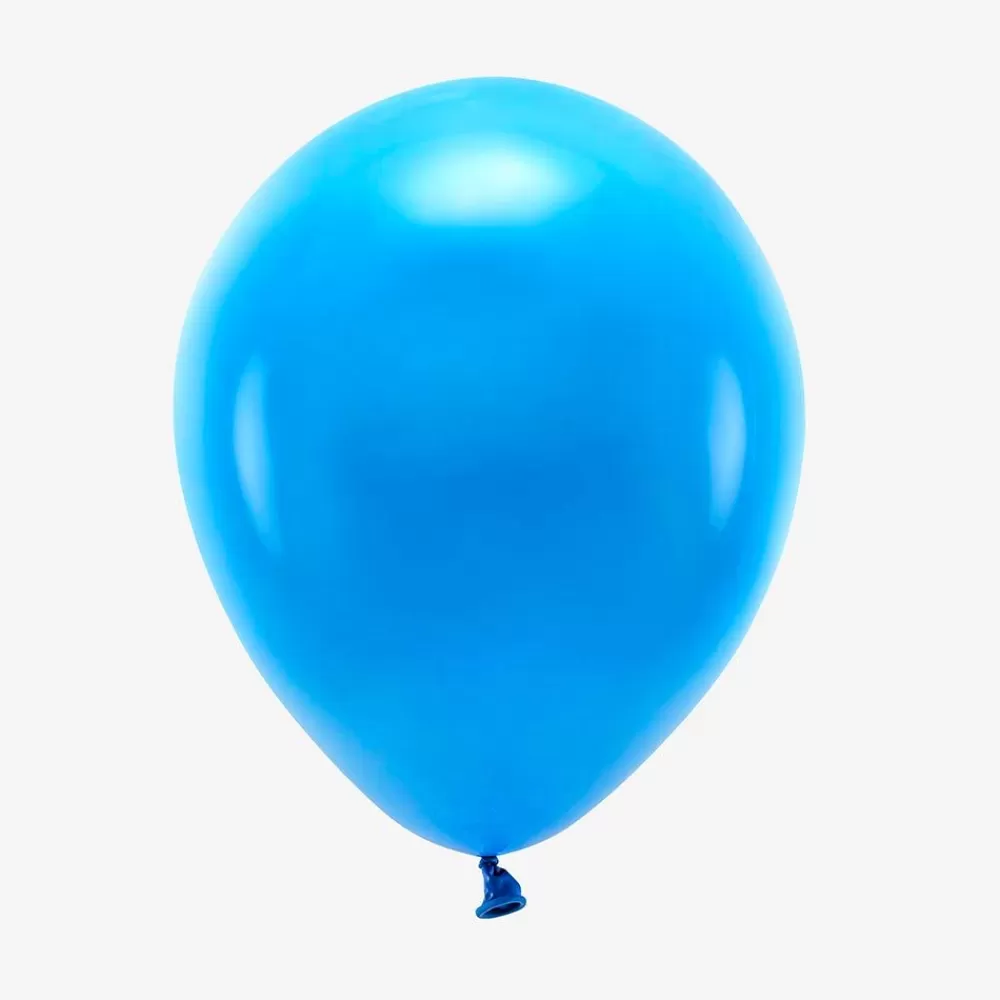 Online Ballons De Baudruche : 10 Ballons Bleus Plain Balloons