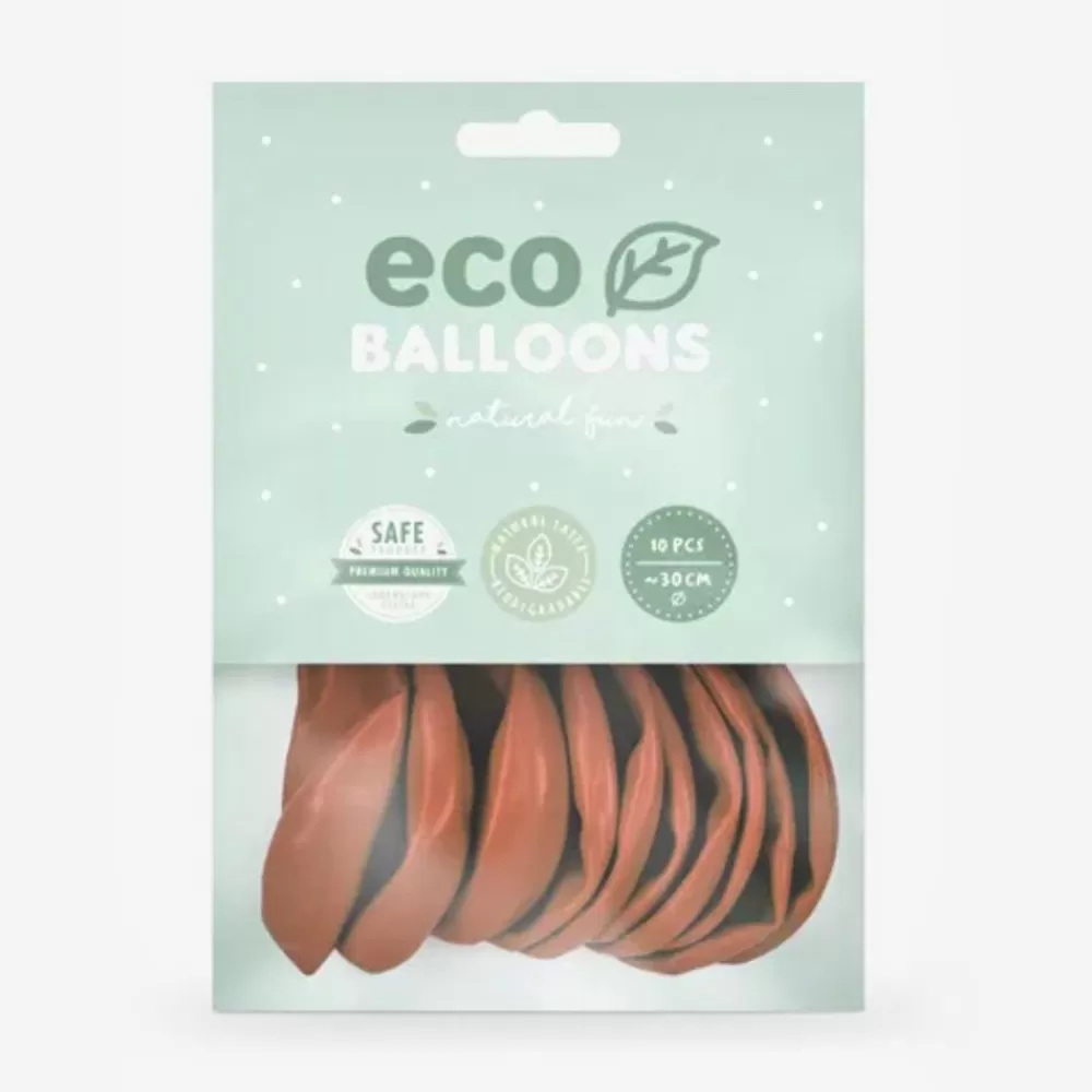 Hot Ballons De Baudruche : 10 Ballons Caramel Plain Balloons