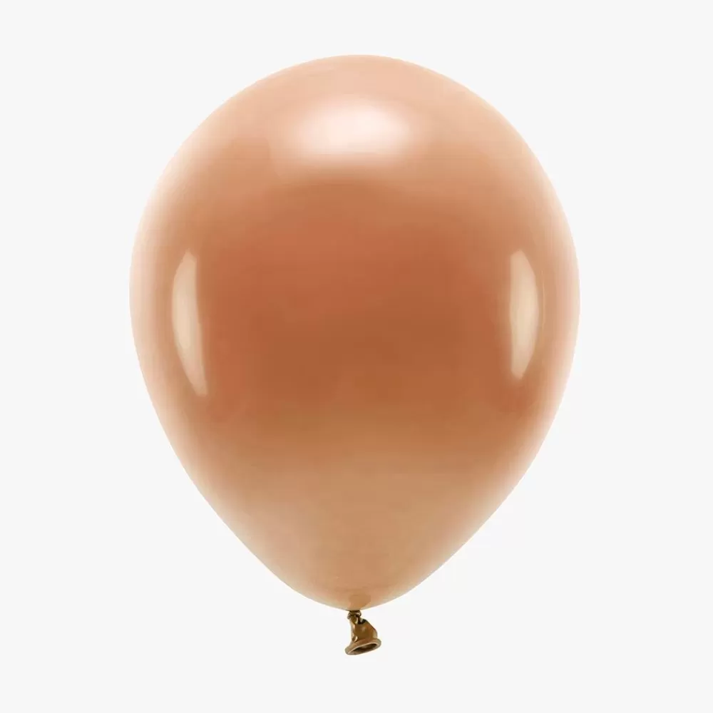 Outlet Ballons De Baudruche : 10 Ballons Chocolat Plain Balloons