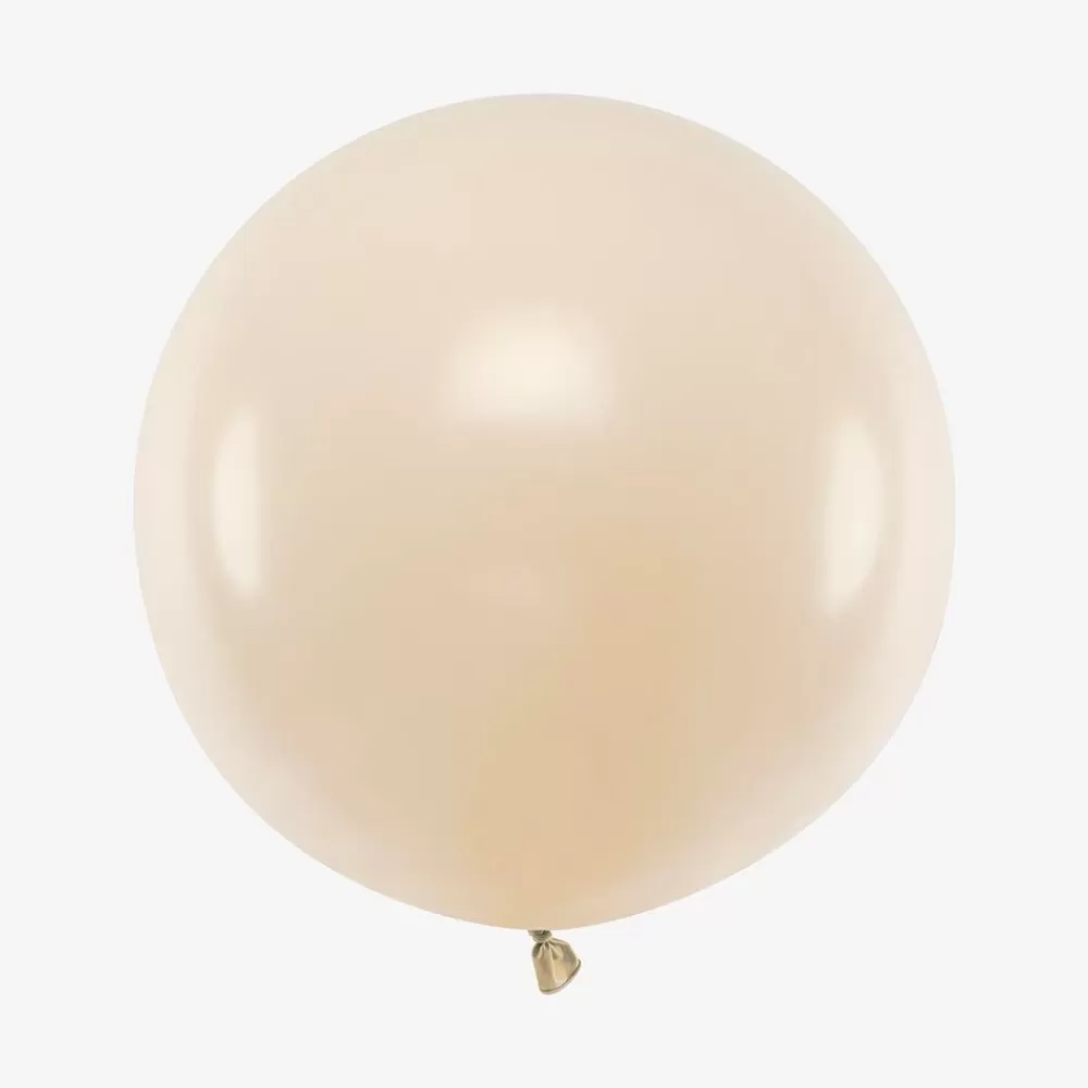 Shop Balloon: 1 Round Nude Balloon (60Cm) Plain Balloons