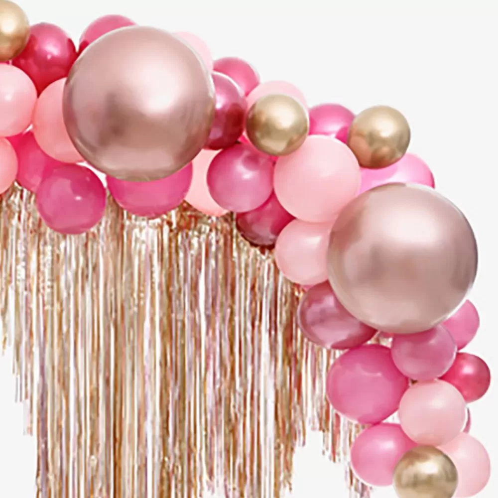 Clearance Balloon: 1 Round Pink Chrome Balloon (60Cm) Plain Balloons