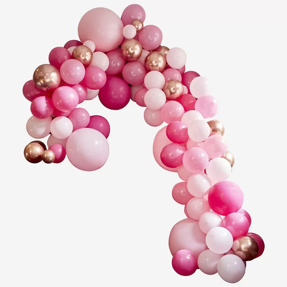 Online Balloon Arch: Giant Pink Arch Balloon Arch