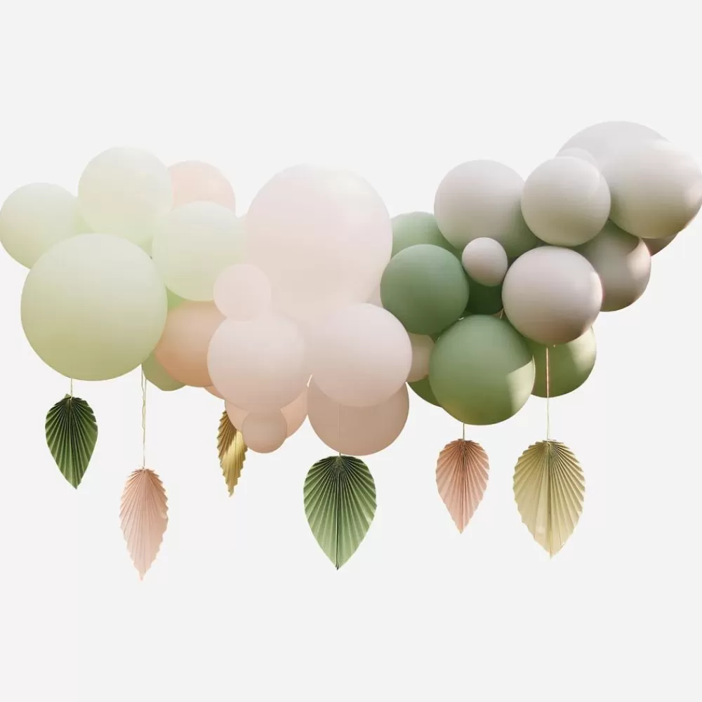 Store Balloon Arch: Nude And Sage Arch Balloon Arch