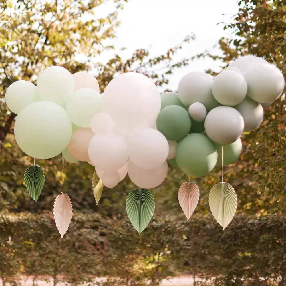 Store Balloon Arch: Nude And Sage Arch Balloon Arch