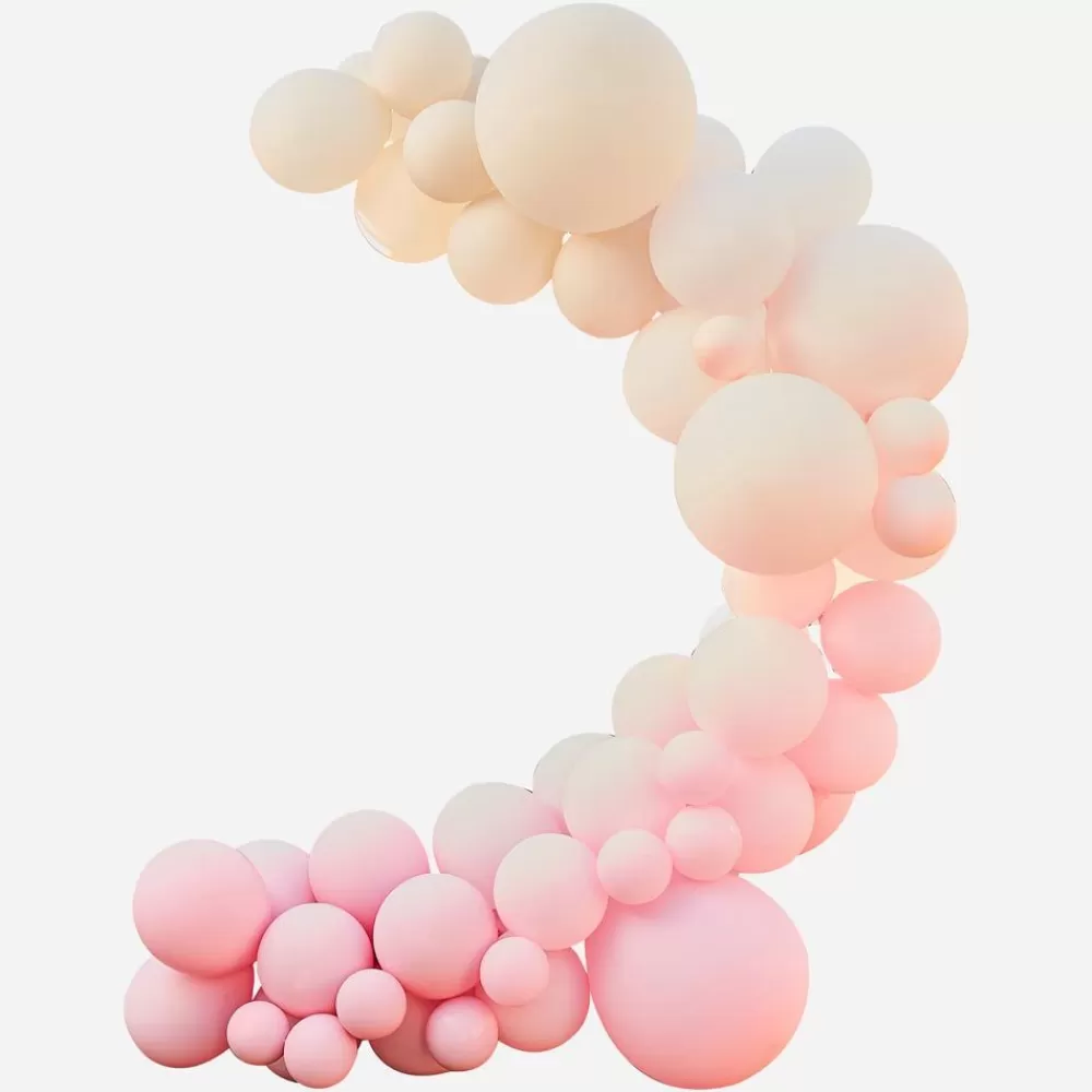 Best Balloon Arch: Pink And Nude Arch Balloon Arch