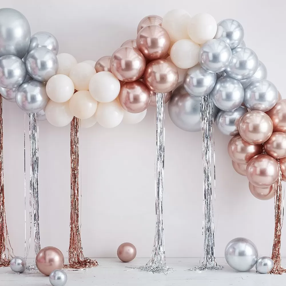 Flash Sale Balloon Arch: Silver & Gold Arch Balloon Arch