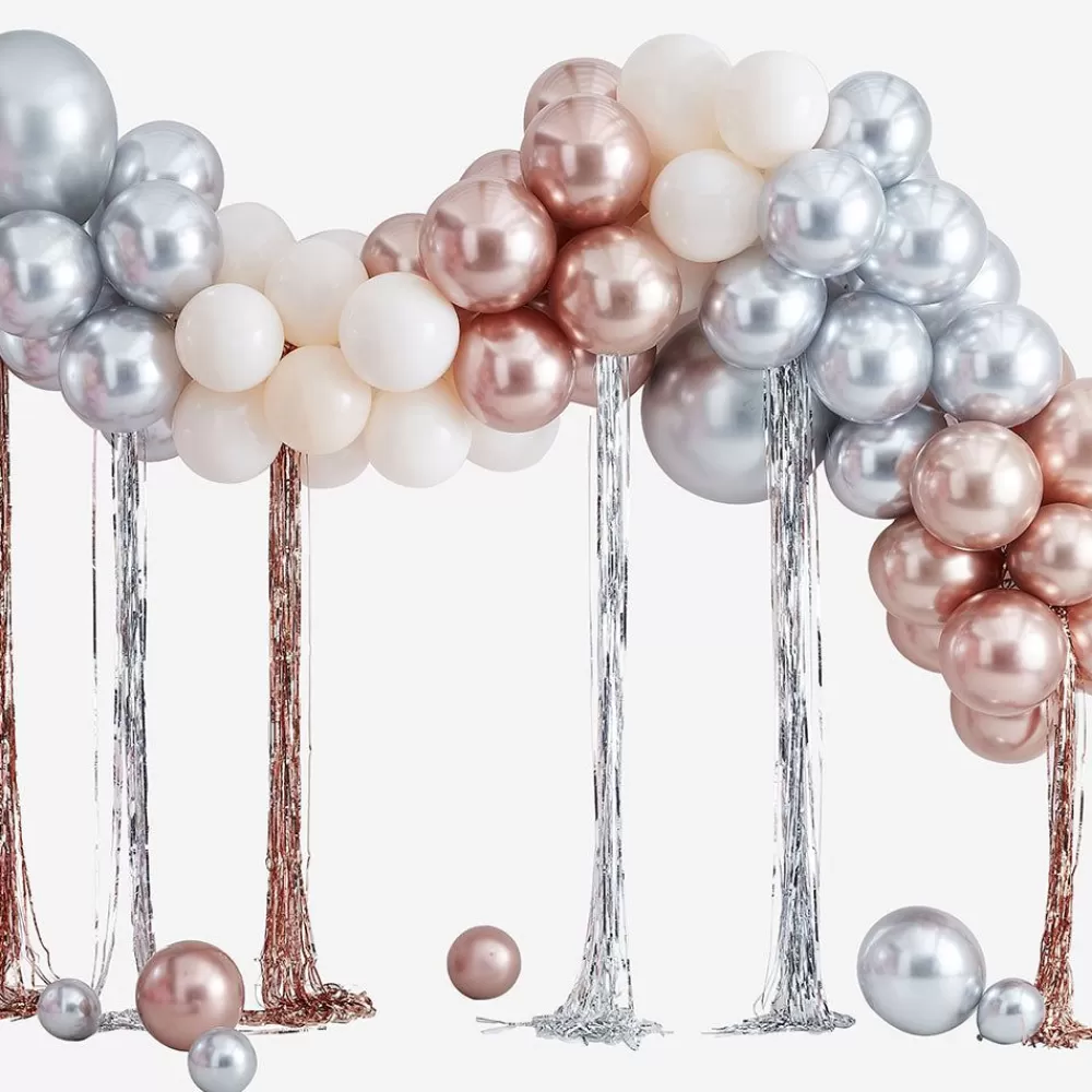 Flash Sale Balloon Arch: Silver & Gold Arch Balloon Arch