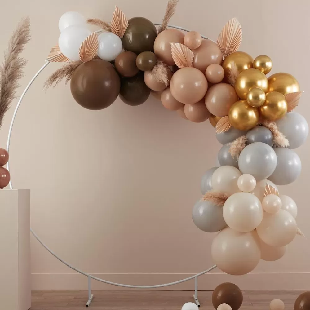 Sale Balloon Arch: Taupe And Chocolate Arch Balloon Arch