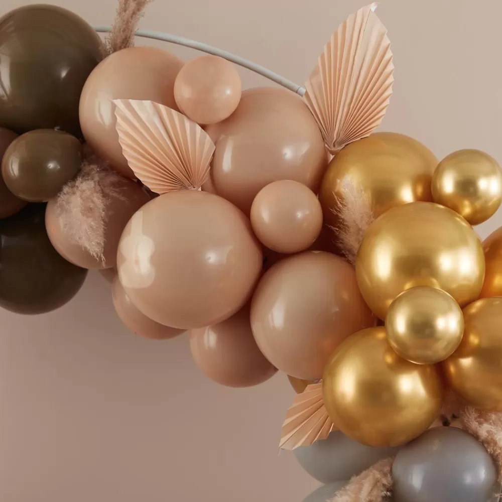 Sale Balloon Arch: Taupe And Chocolate Arch Balloon Arch