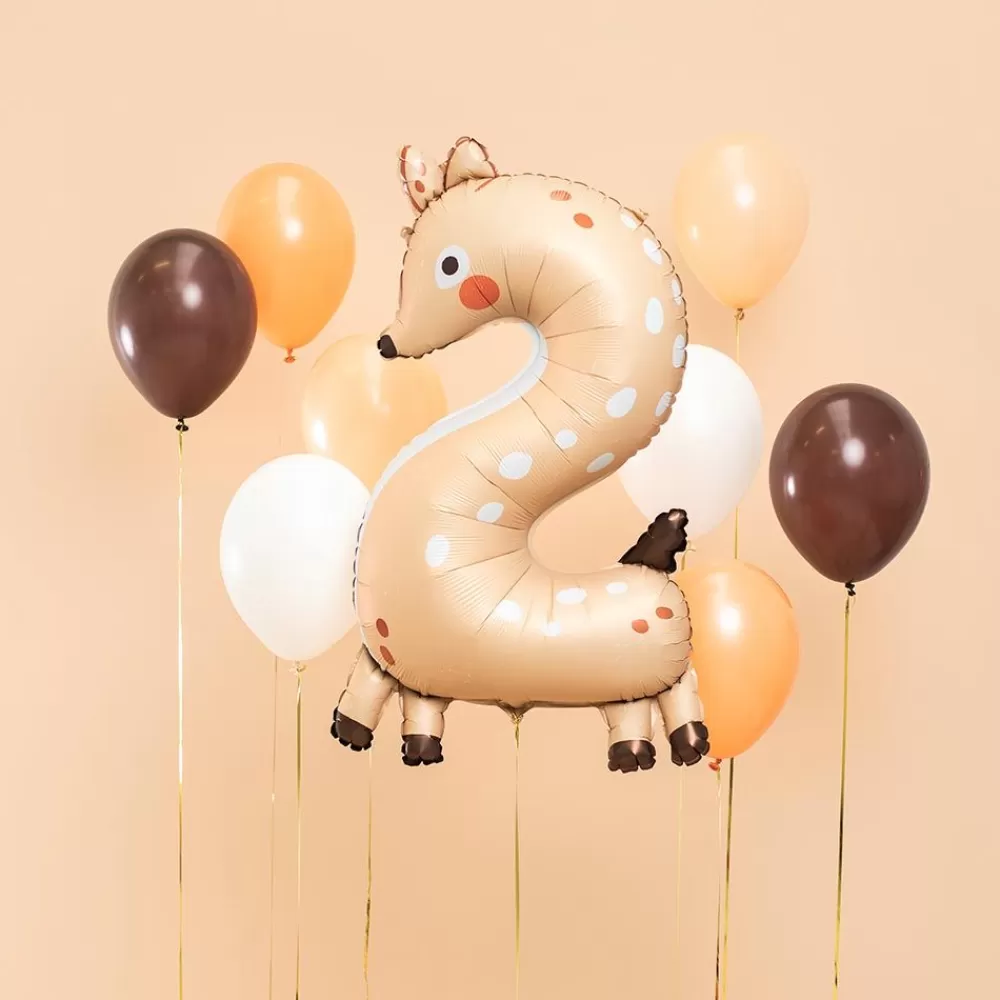 Best Sale Balloon Number 2 Deer Number Balloons