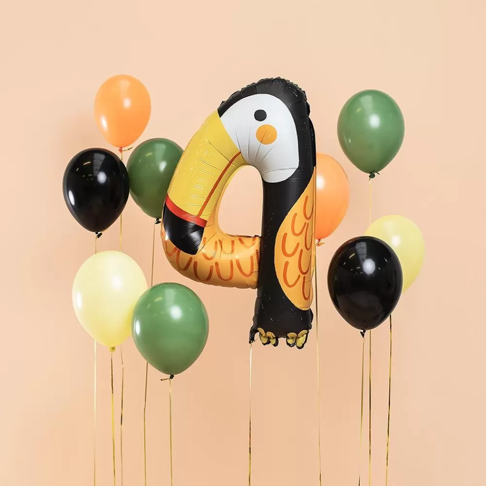 Flash Sale Balloon Number 4 Toucan Number Balloons