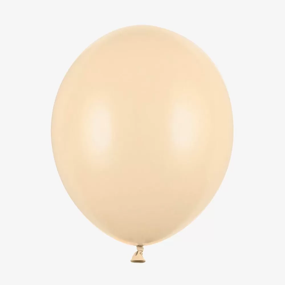 Best Balloons: 10 Beige Balloons Plain Balloons