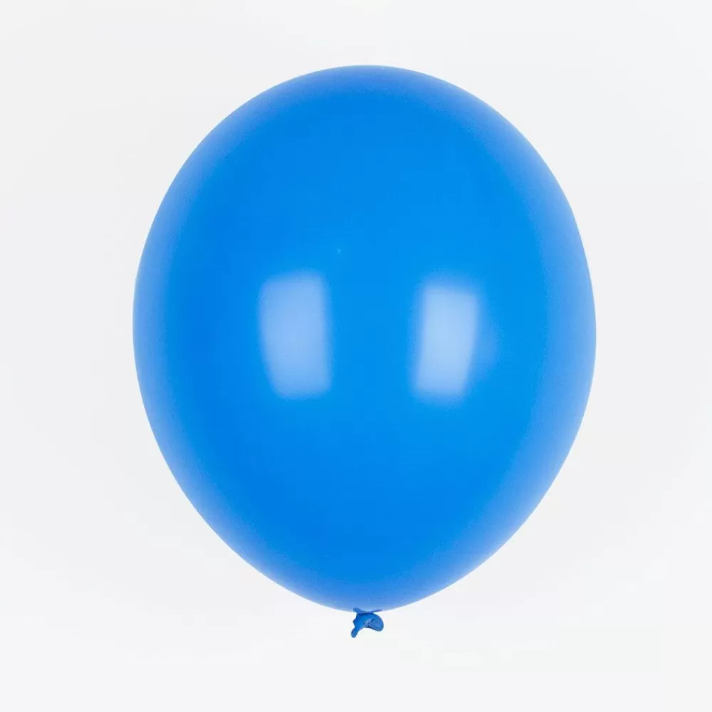 Shop Balloons: 10 Dark Blue Balloons Plain Balloons