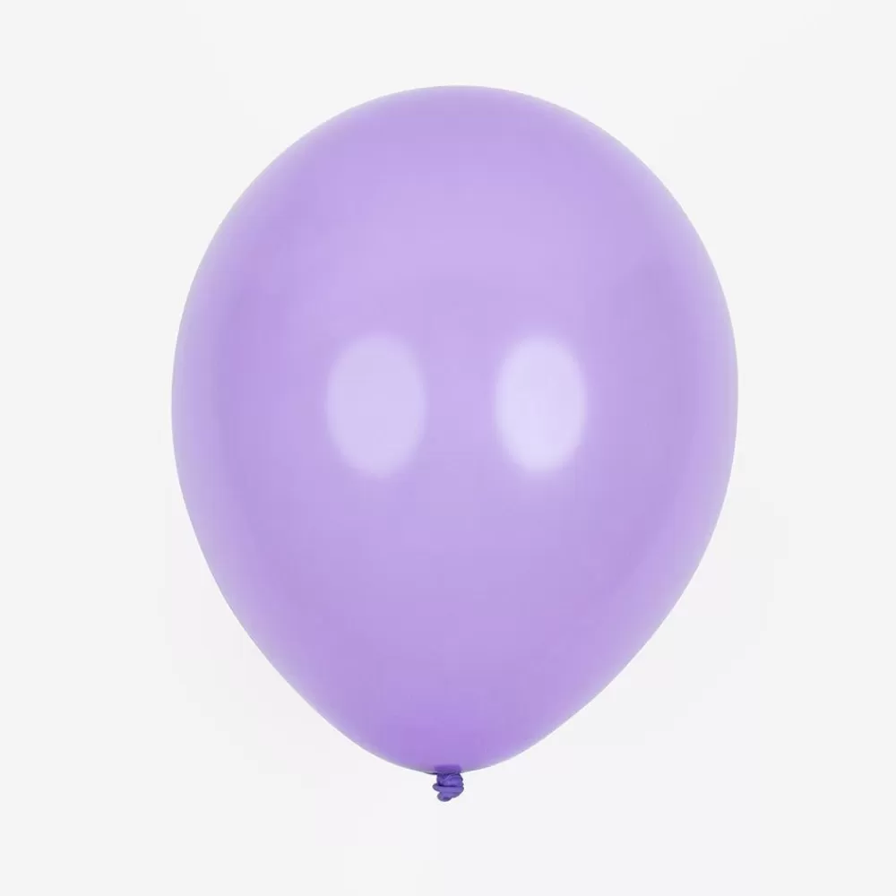 Fashion Balloons: 10 Lavender Balloons Plain Balloons