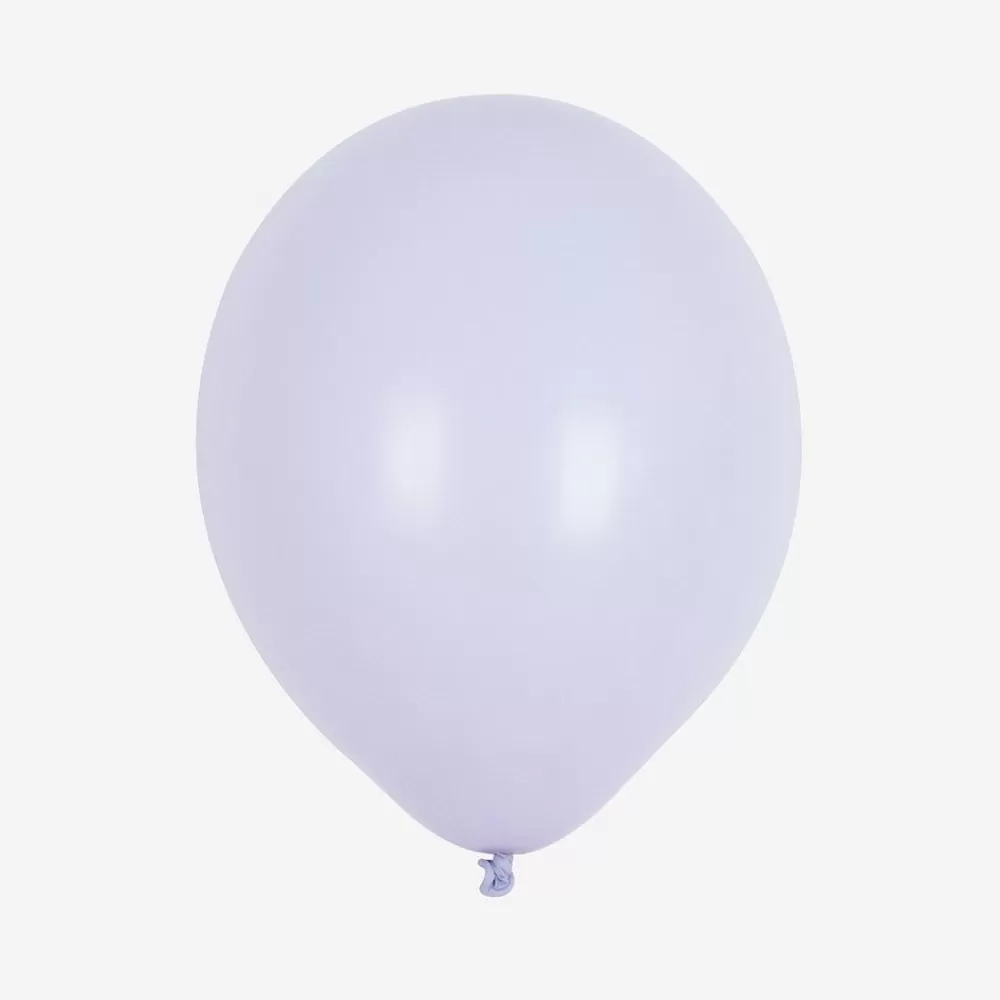 Hot Balloons: 10 Lilac Balloons Plain Balloons