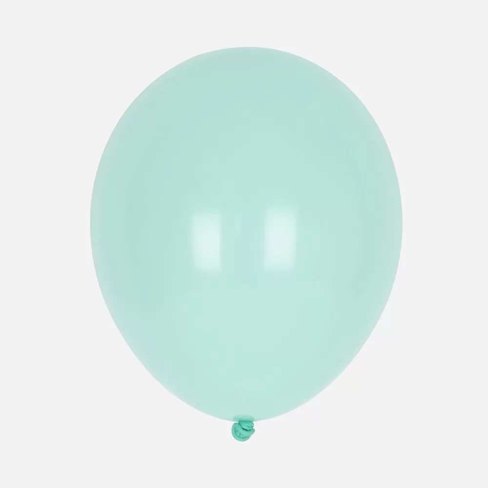 Sale Balloons: 10 Mint Balloons Plain Balloons