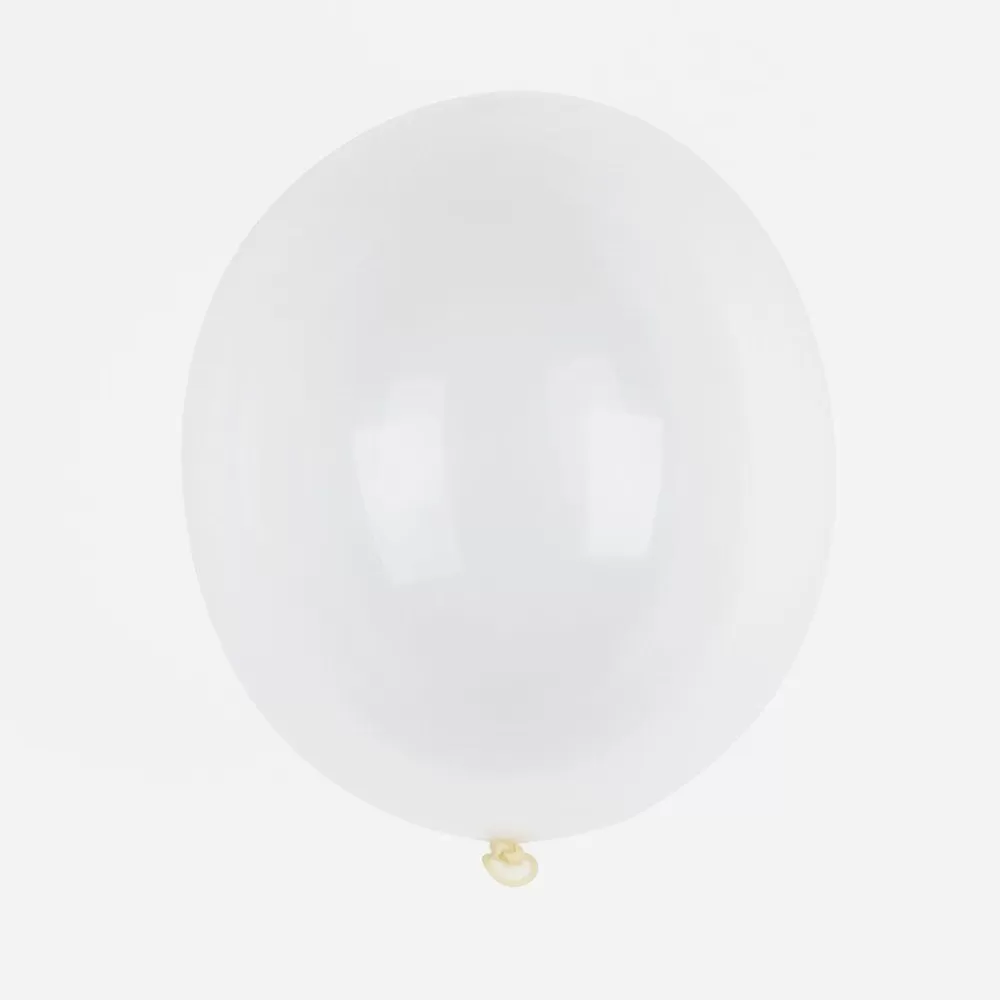 Online Balloons: 10 Transparent Balloons Plain Balloons