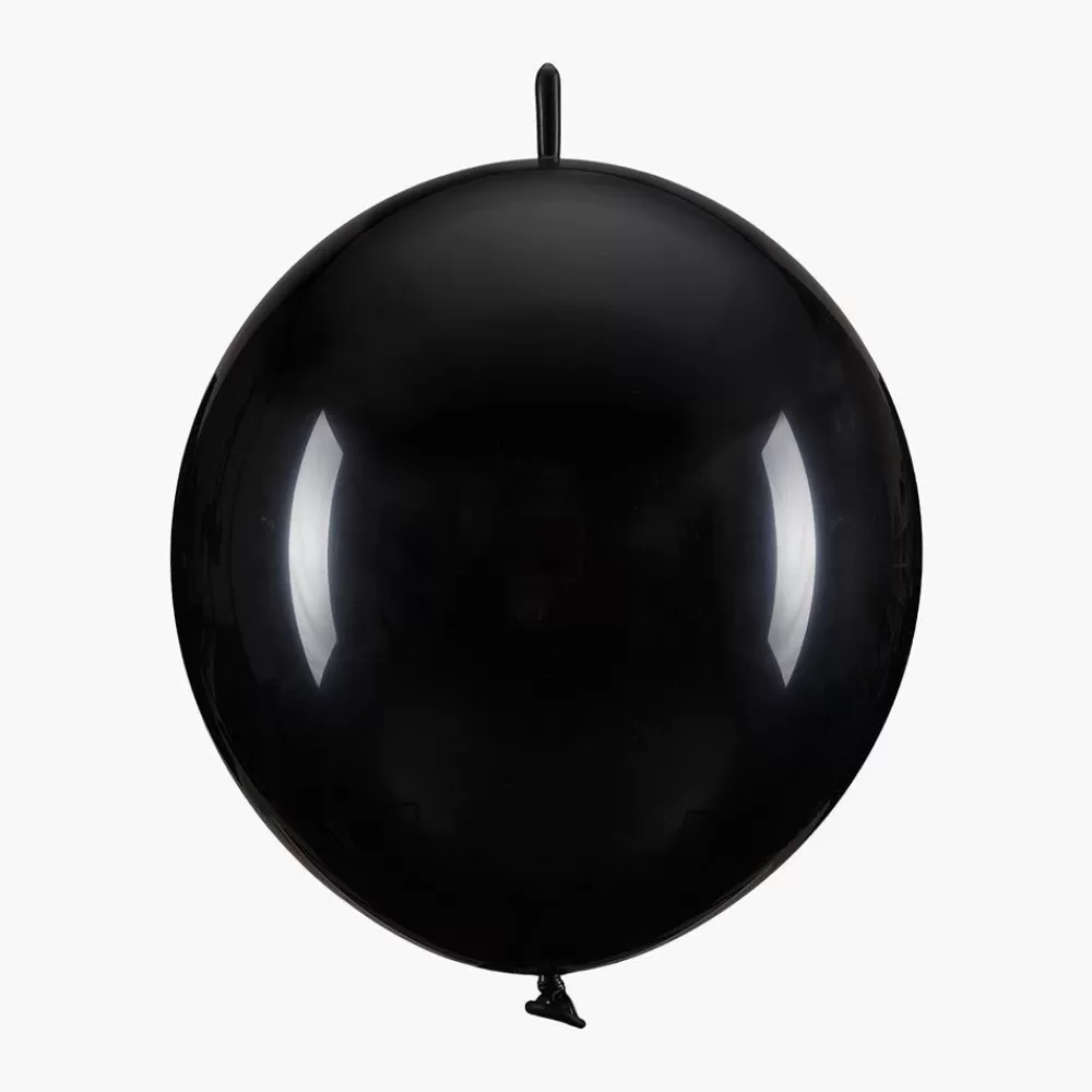 Cheap Balloons: 20 Black Balloons To Connect Plain Balloons