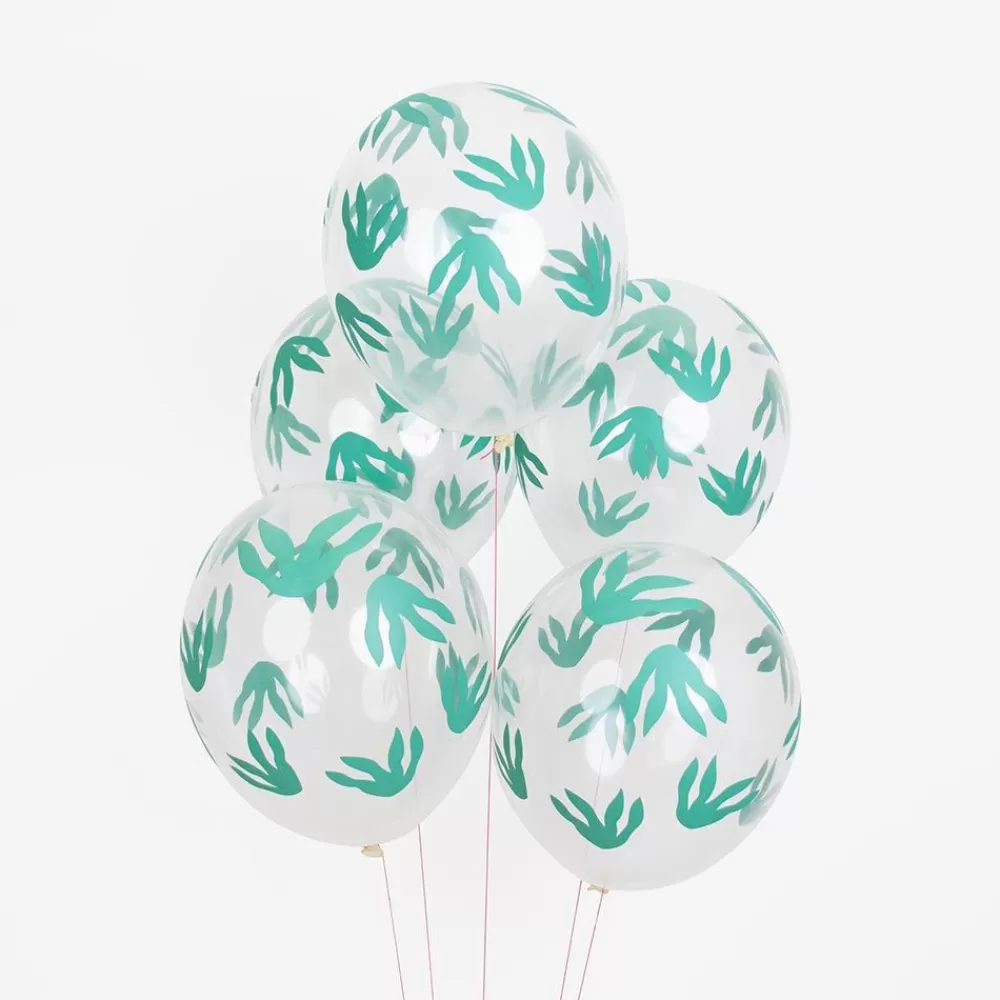 Best Sale Balloons: 5 Dino Print Balloons Patterned Balloons