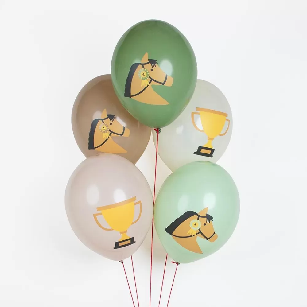 Clearance Balloons: 5 Horse Balloons Patterned Balloons