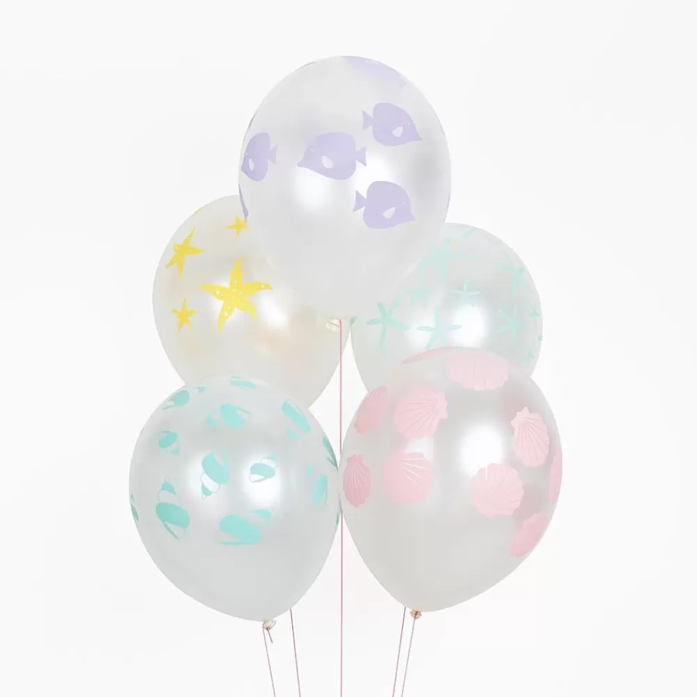 New Balloons: 5 Mermaid Balloons Patterned Balloons