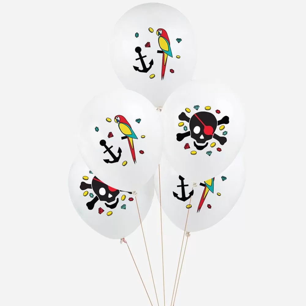 New Balloons: 5 Pirate Balloons Patterned Balloons