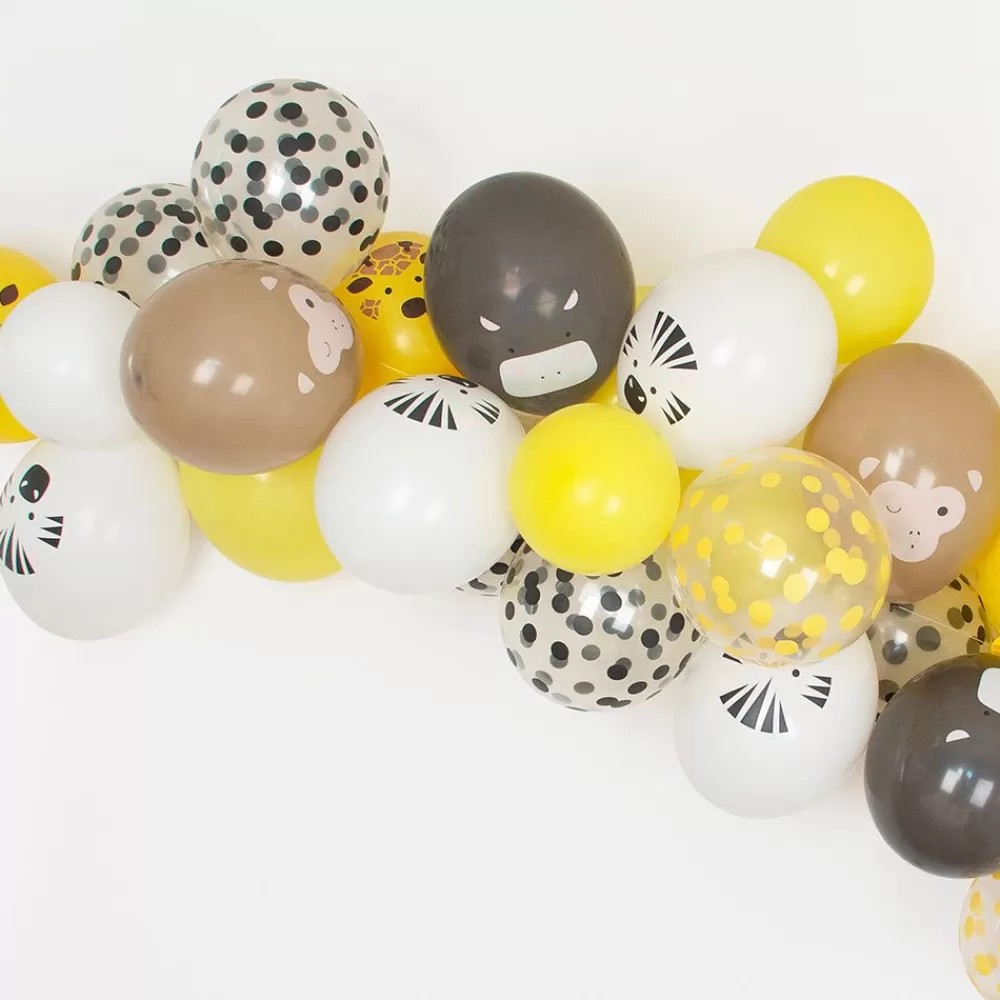 Sale Balloons: 5 Safari Balloons Patterned Balloons