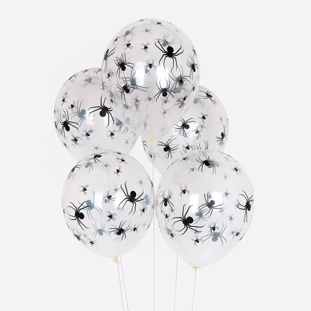 Best Balloons: 5 Spider Balloons Patterned Balloons