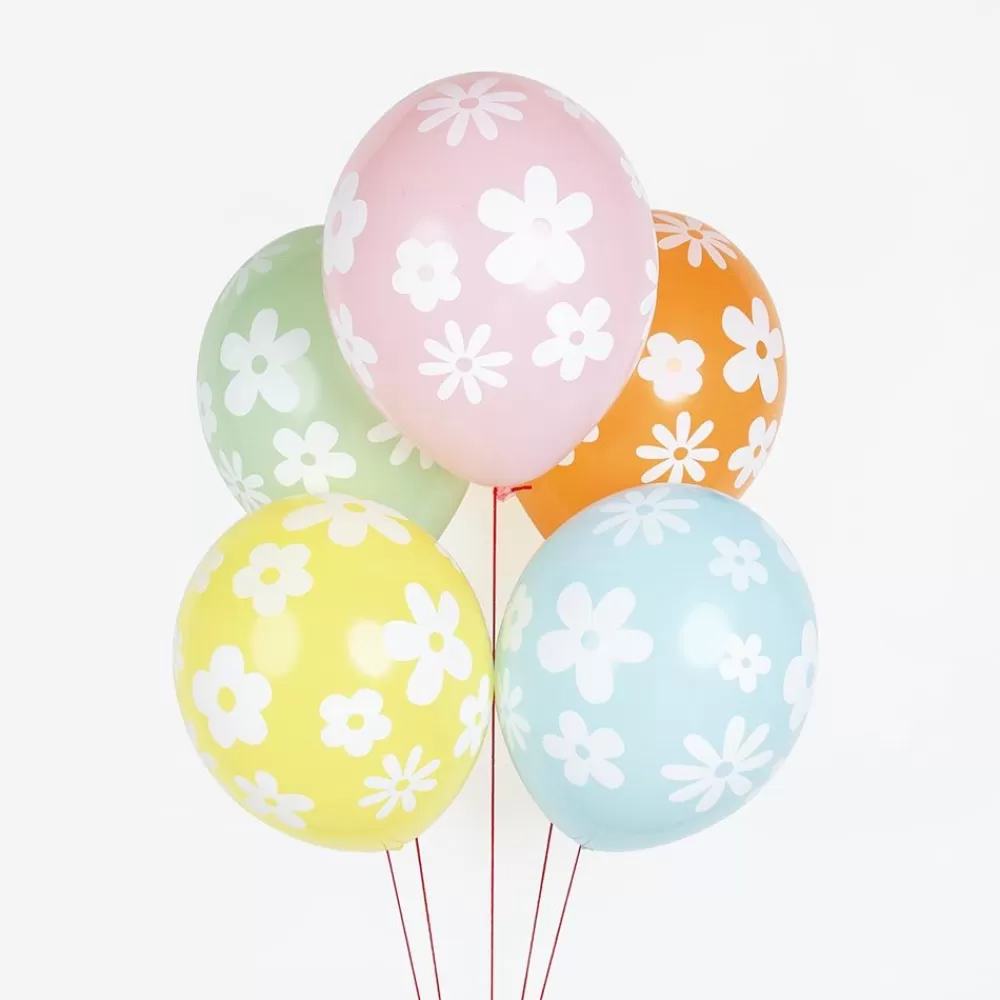 Store Balloons: 5 Spring Balloons Patterned Balloons