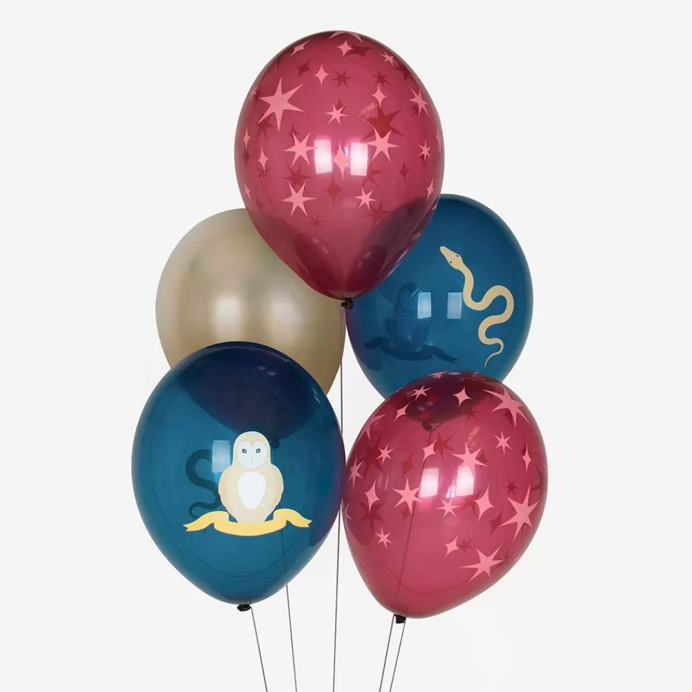 Flash Sale Balloons: 5 Wizard Balloons Patterned Balloons