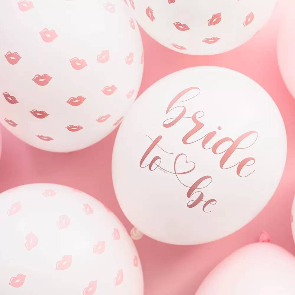 Cheap Balloons: 6 Bride To Be Balloons Patterned Balloons