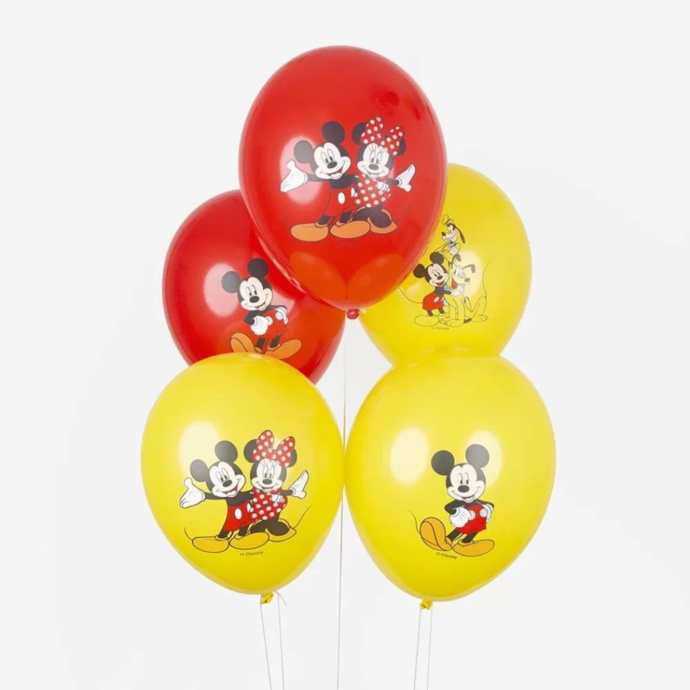 Flash Sale Balloons: 6 Mickey Balloons Patterned Balloons