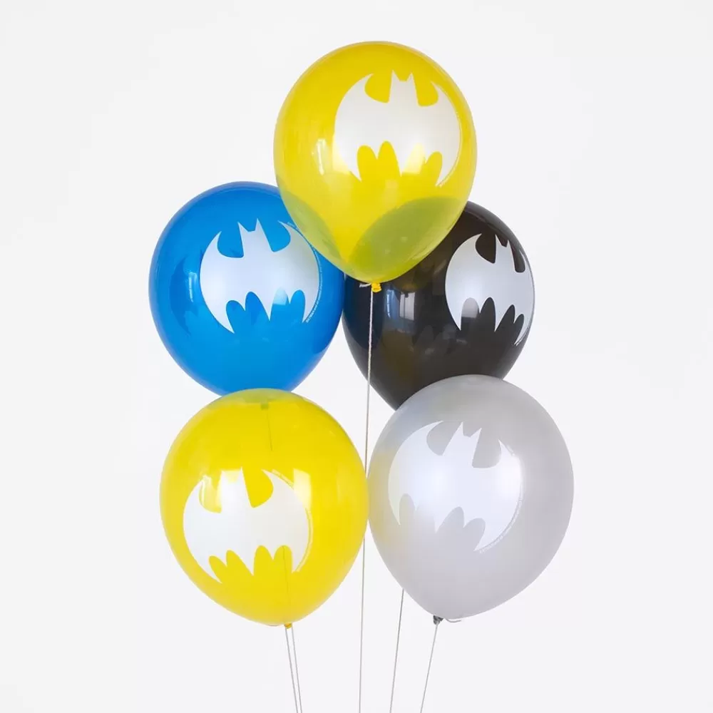 Clearance Balloons: 8 Batman Balloons Patterned Balloons