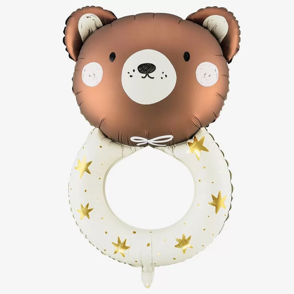 Shop Bear Rattle Balloon Shaped Helium Balloons