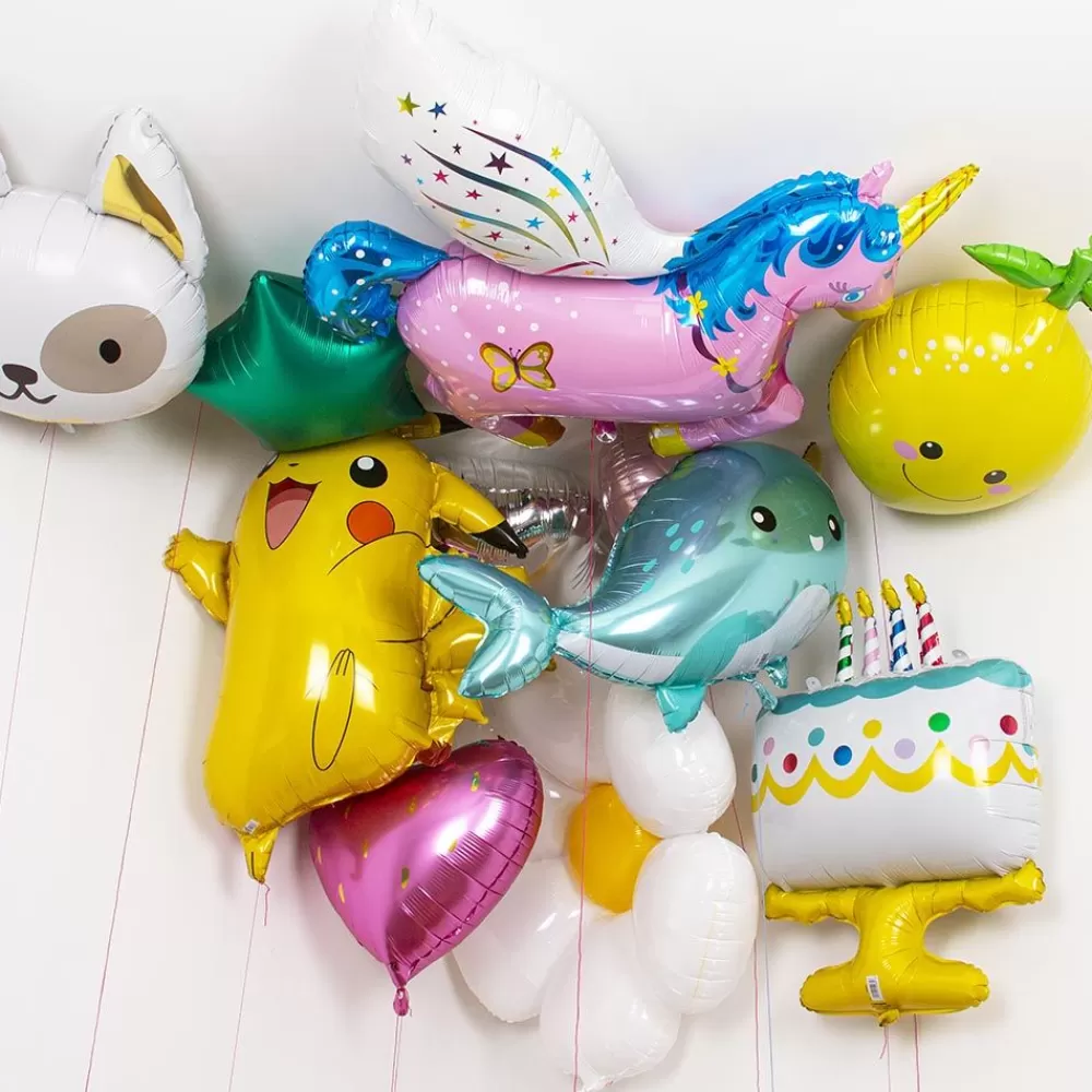 Flash Sale Birthday Cake Balloon Shaped Helium Balloons