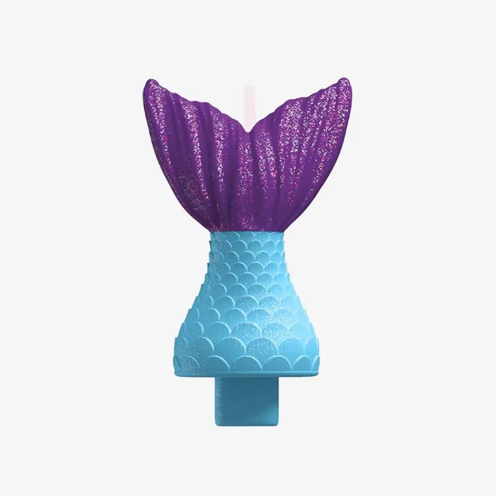 Best Sale Birthday Candle: 1 Mermaid Tail Candle Birthday Candles