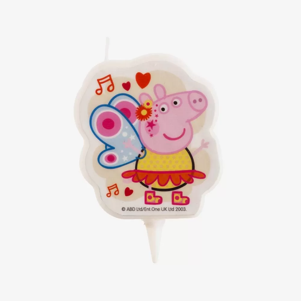 Sale Birthday Candle: 1 Peppa Pig Candle Birthday Candles