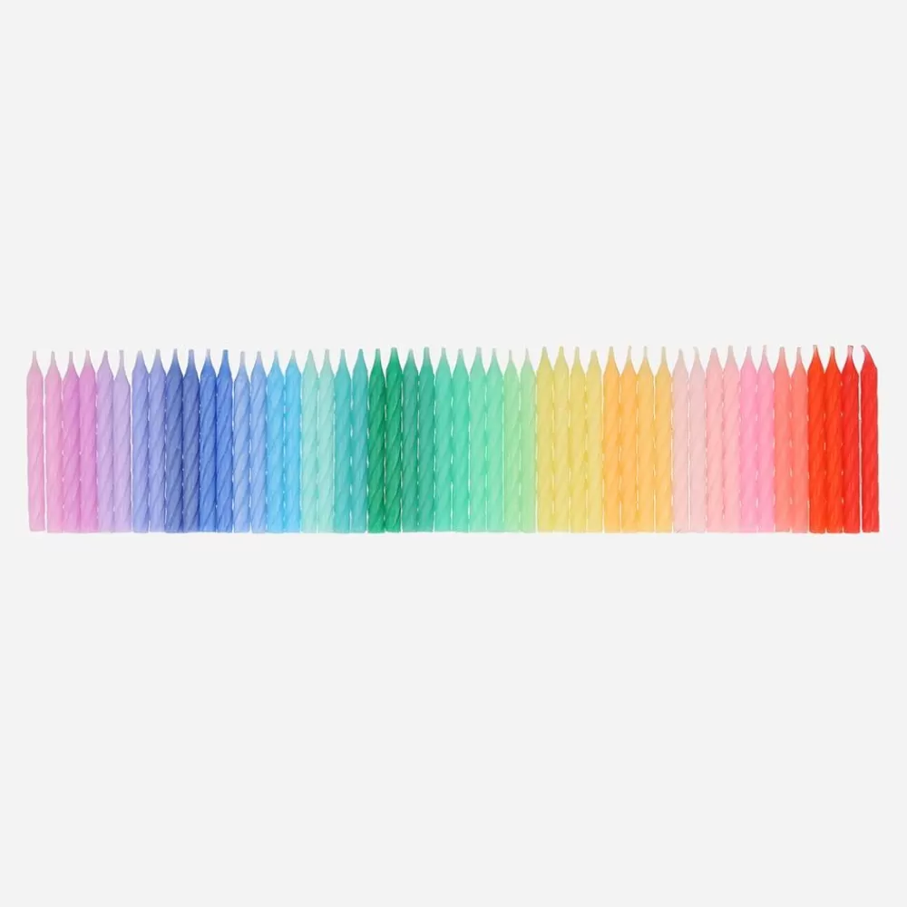 New Birthday Candle: 50 Small Pastel Candles Birthday Candles