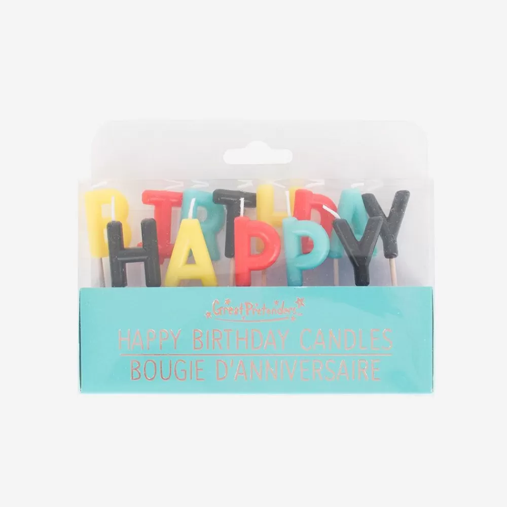 Shop Birthday Candle: Happy Birthday Multico Candles Birthday Candles