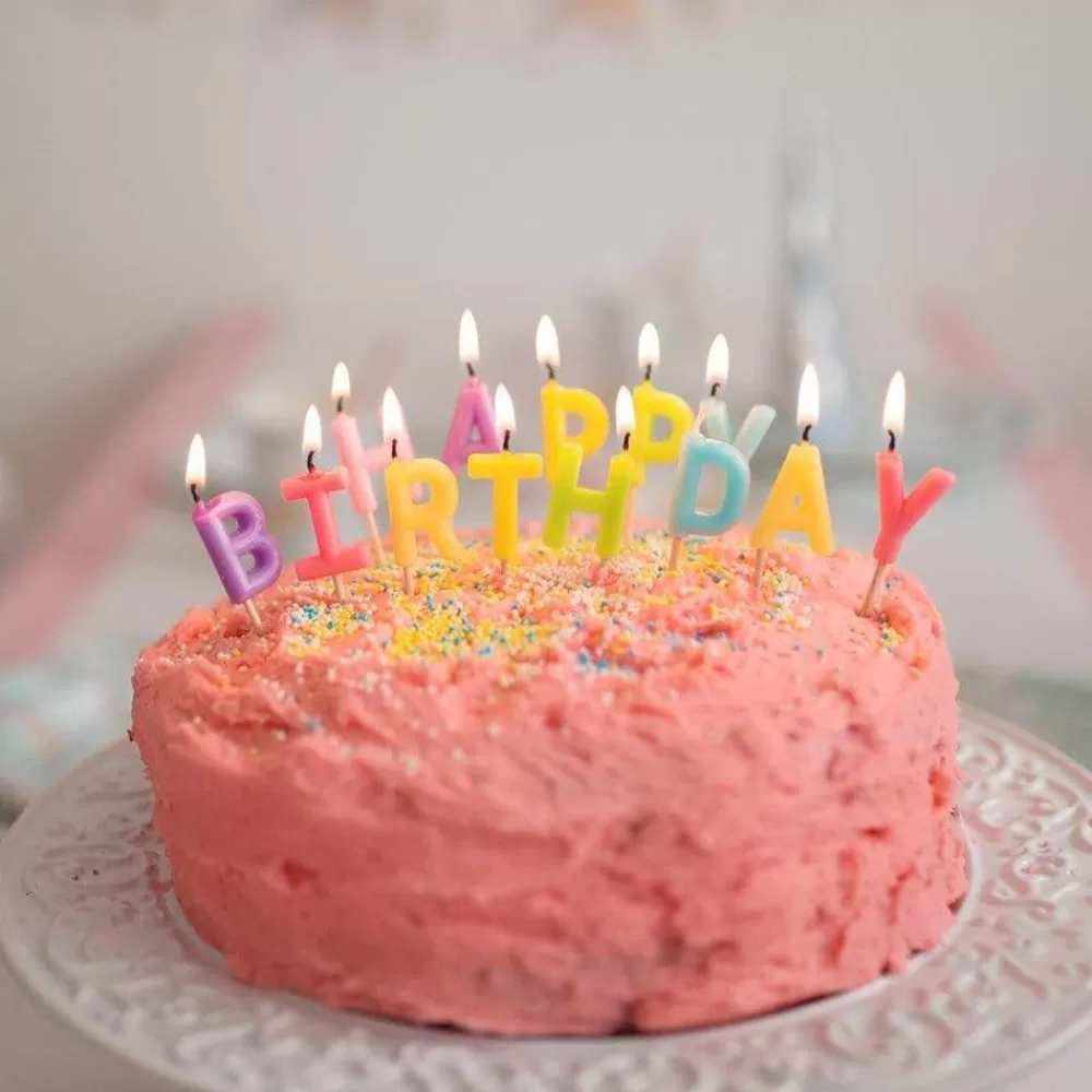 Best Birthday Candle: Pastel Happy Birthday Candles Birthday Candles