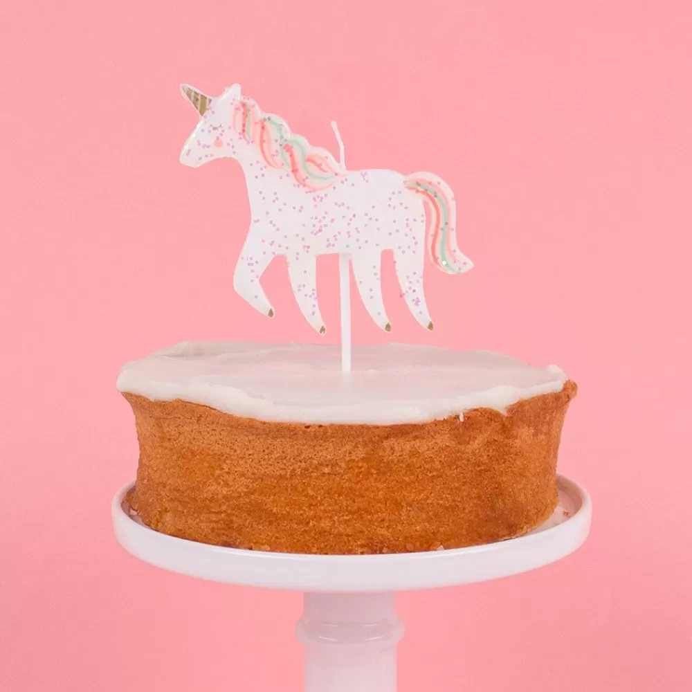 Shop Birthday Candle: Unicorn Candle Birthday Candles