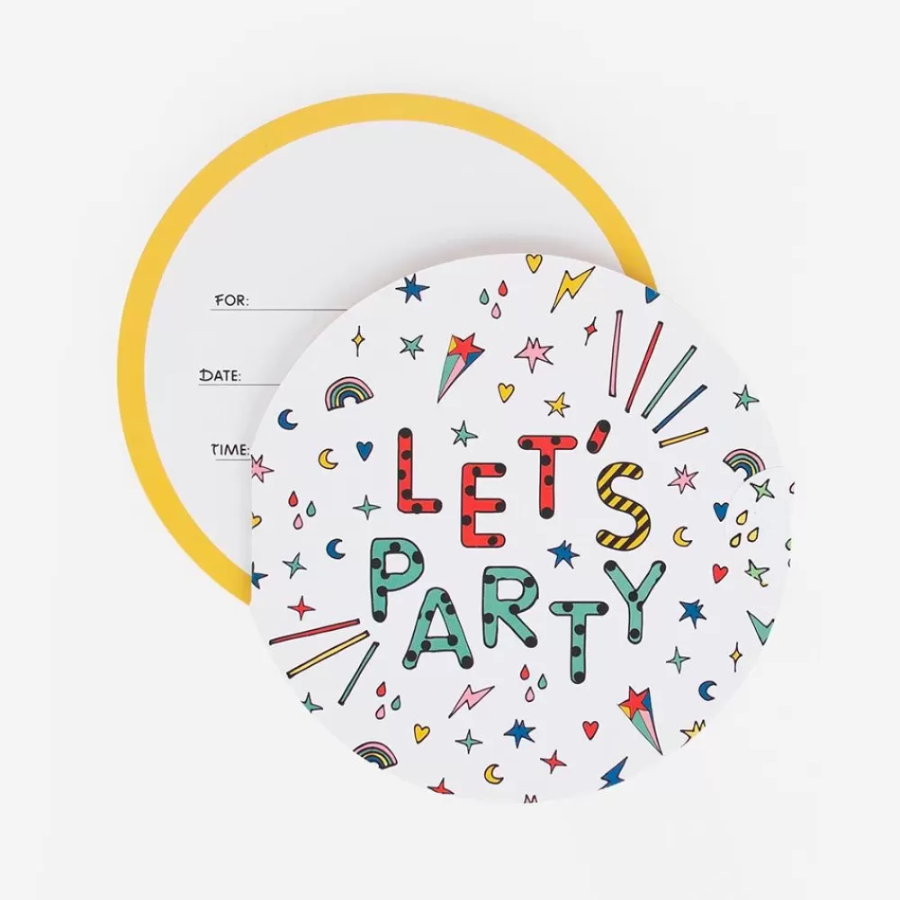 Best Sale Birthday Invitation: 8 Let'S Party Invitations Invitations