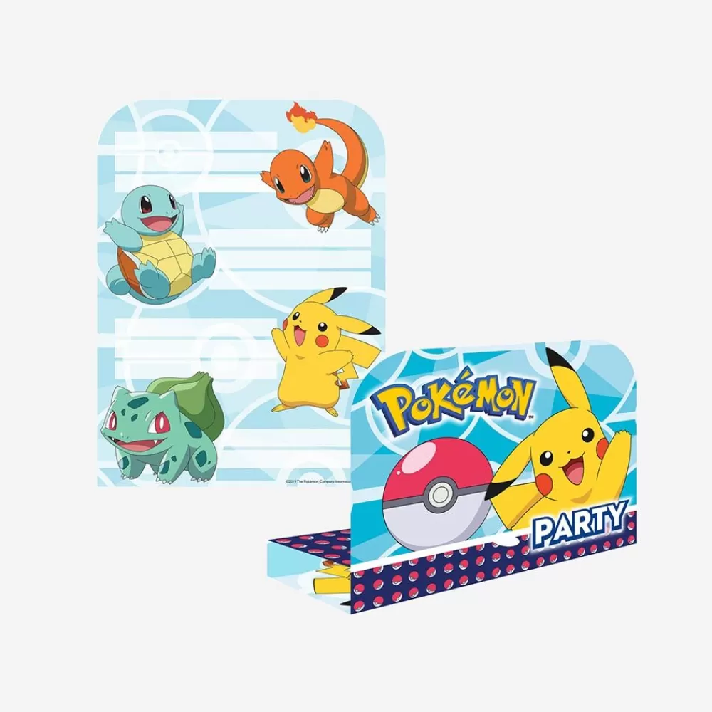 Store Birthday Invitation: 8 Pokemon Invitations Invitations