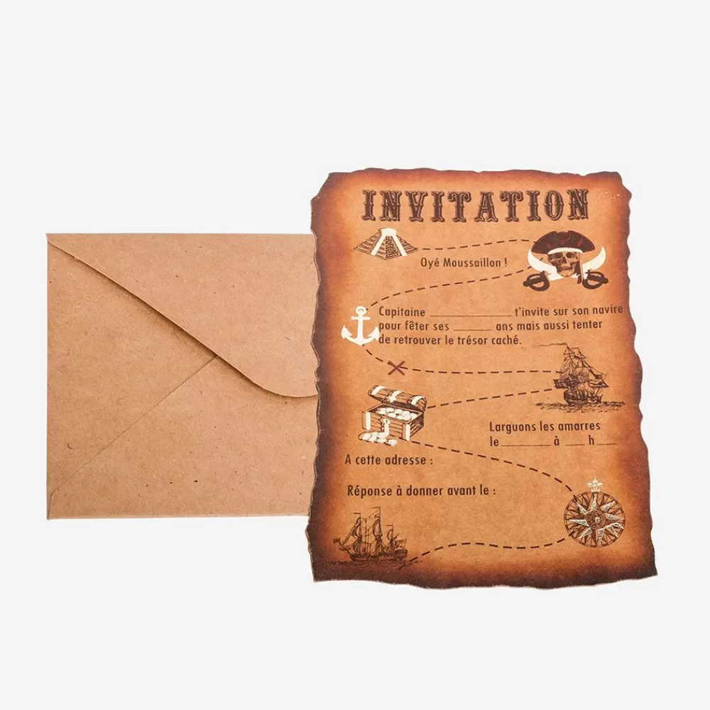 Online Birthday Invitation: 8 Treasure Map Invitations Invitations